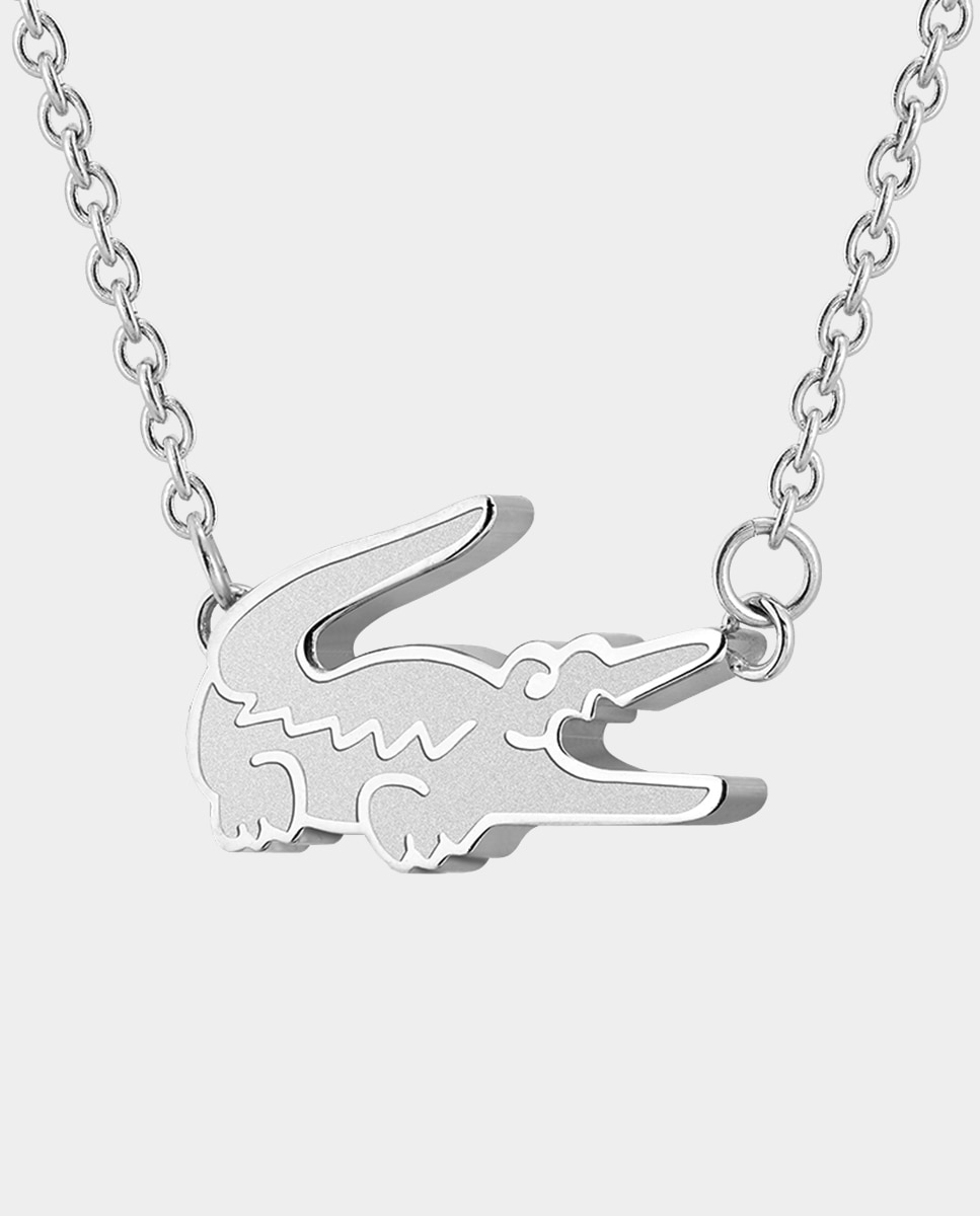 Pulsera Crocodile de acero - Lacoste - Plata Plata-3