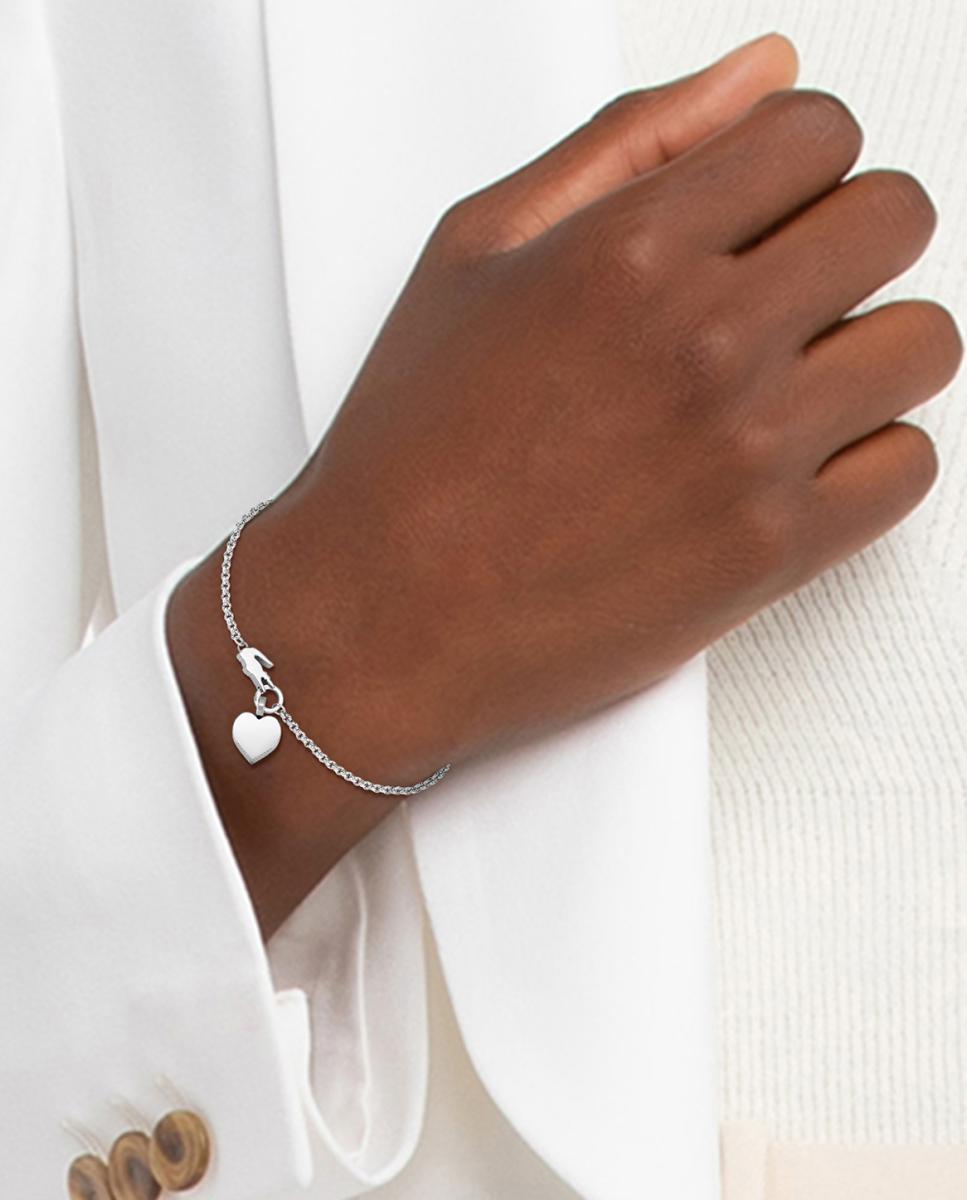 Pulsera Love My Croc de acero - Lacoste - Plata Plata-2