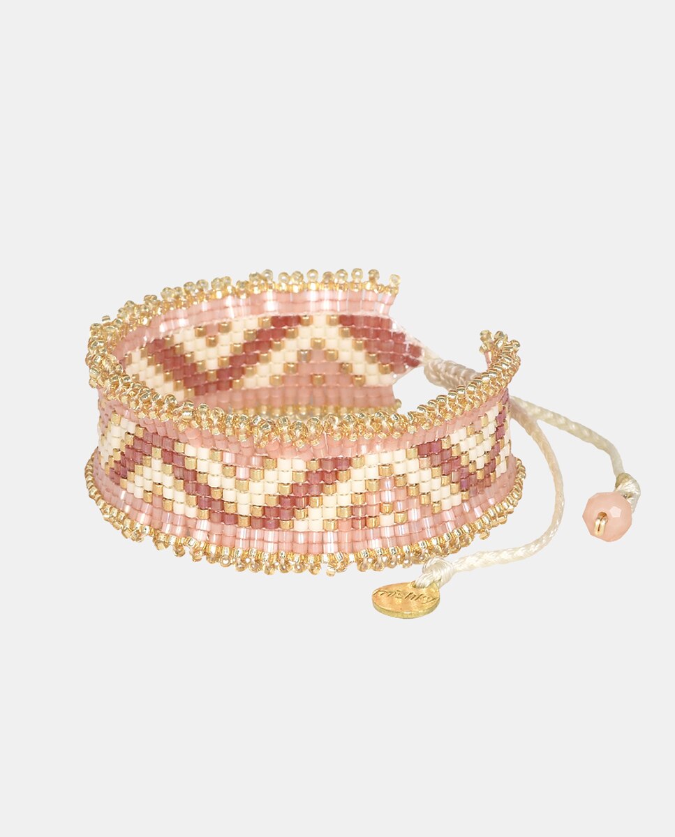 Imagen 0 de Pulsera Fringe Miyuki Coral Coral