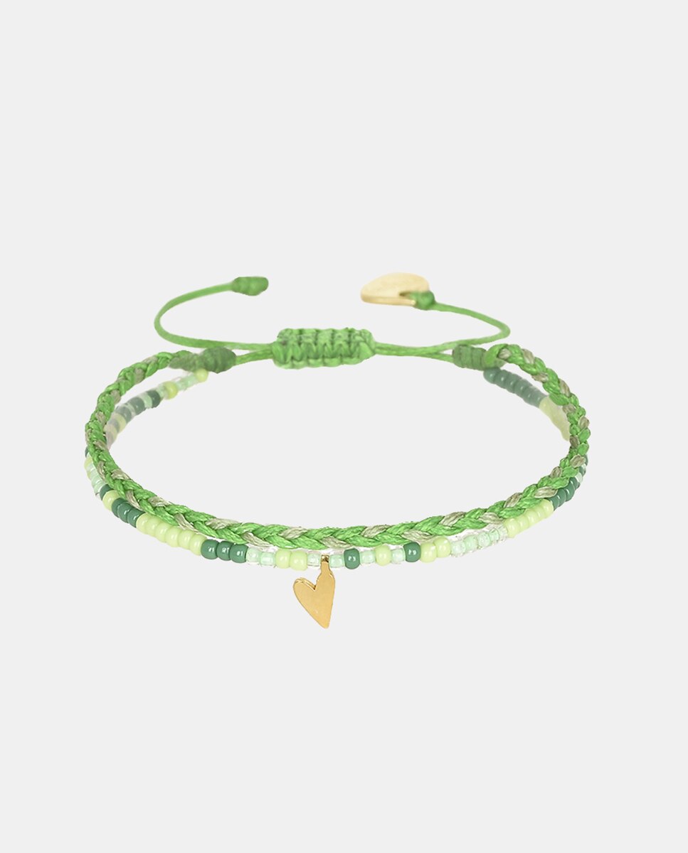 Imagen 0 de Pulsera Love Miyuki verde Verde