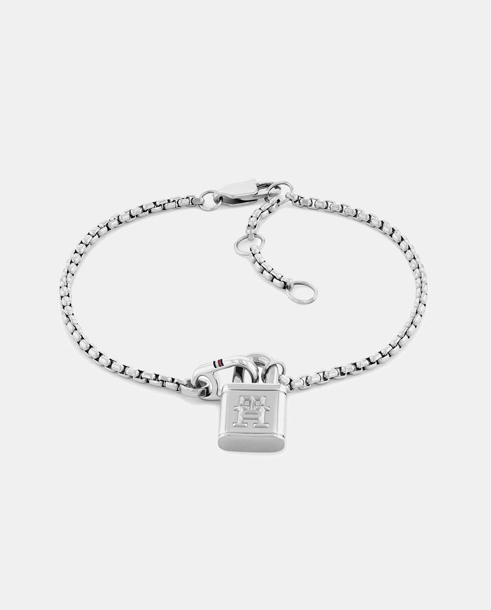 Imagen 0 de Pulsera American Icon de acero Plata