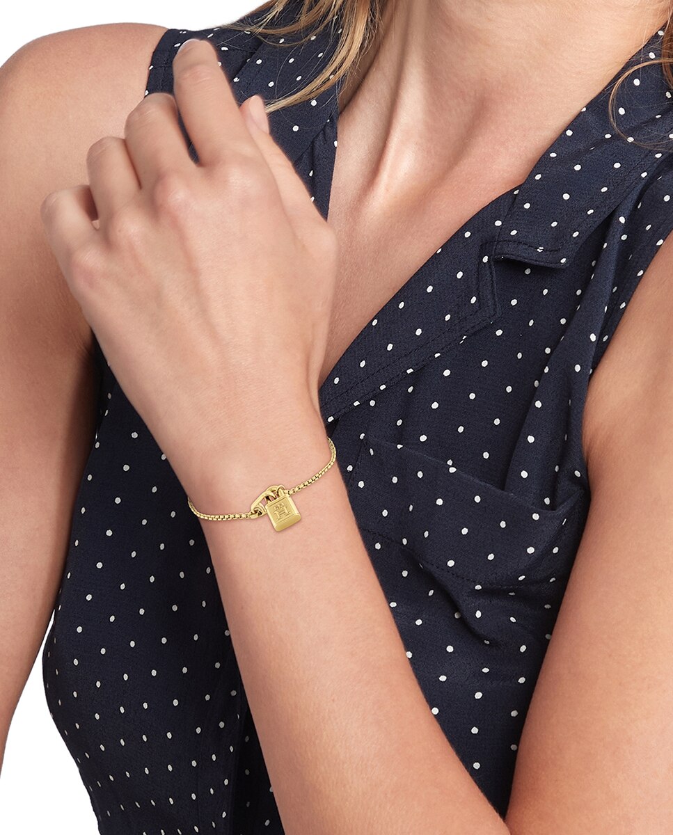 Pulsera American Icon de acero dorado - Tommy Hilfiger - Oro Oro-2