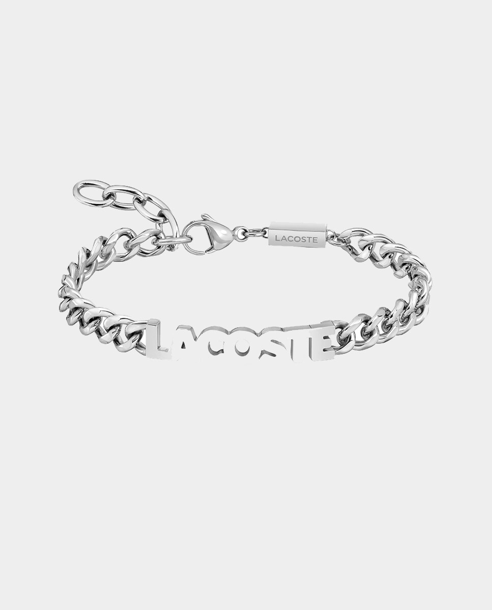 Pulsera de hombre Script de acero · Lacoste · El Corte Inglés