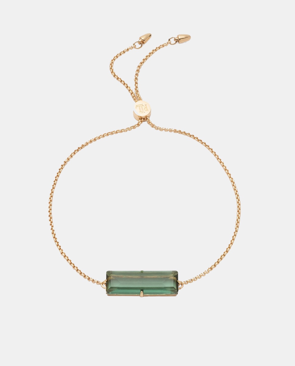 Imagen 0 de Pulsera Vienna de cordón verde Rosa