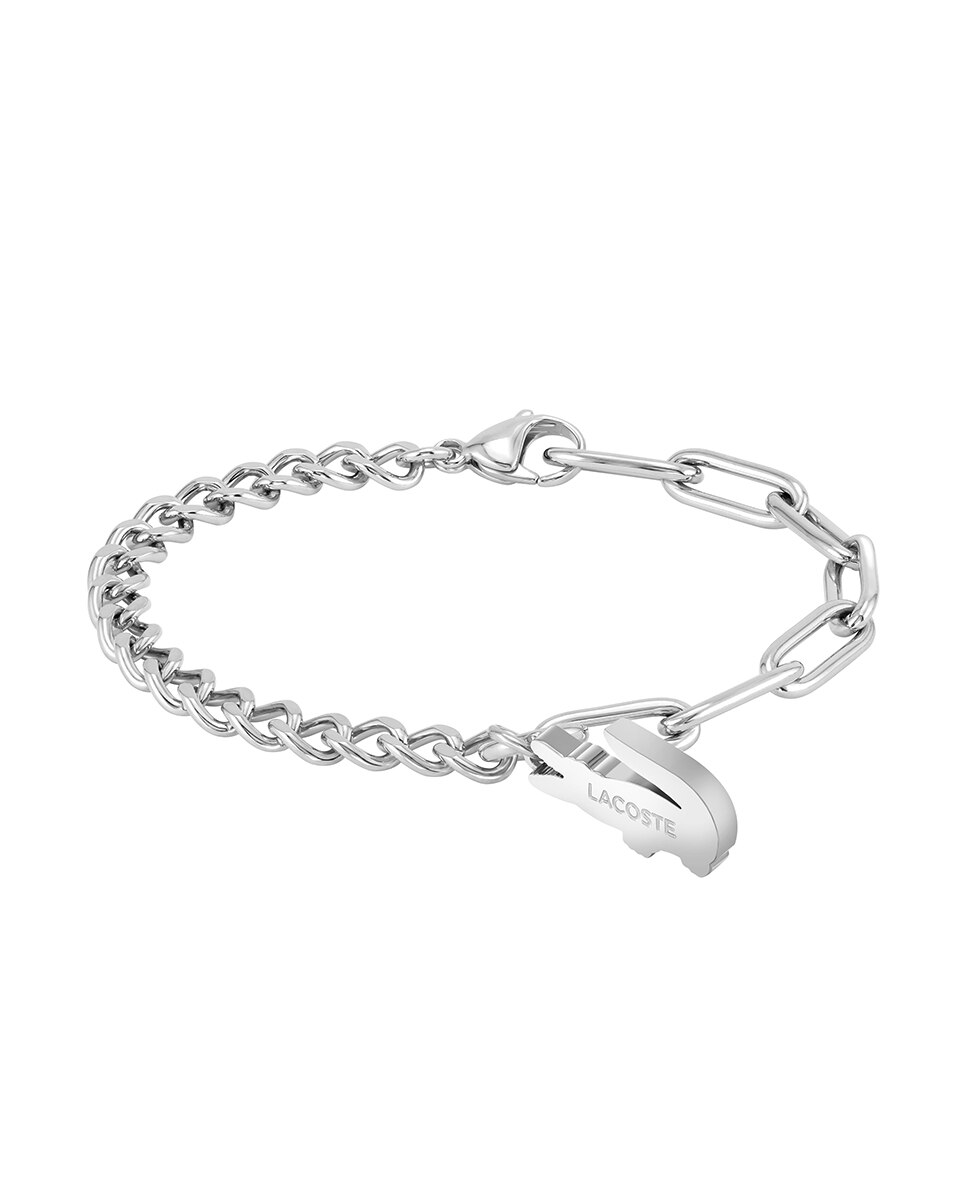 Pulsera Crocodile de acero - Lacoste - Morado Morado-2