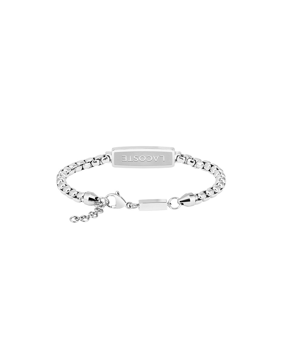 Pulsera District de acero - Lacoste - Plateado Plateado-2