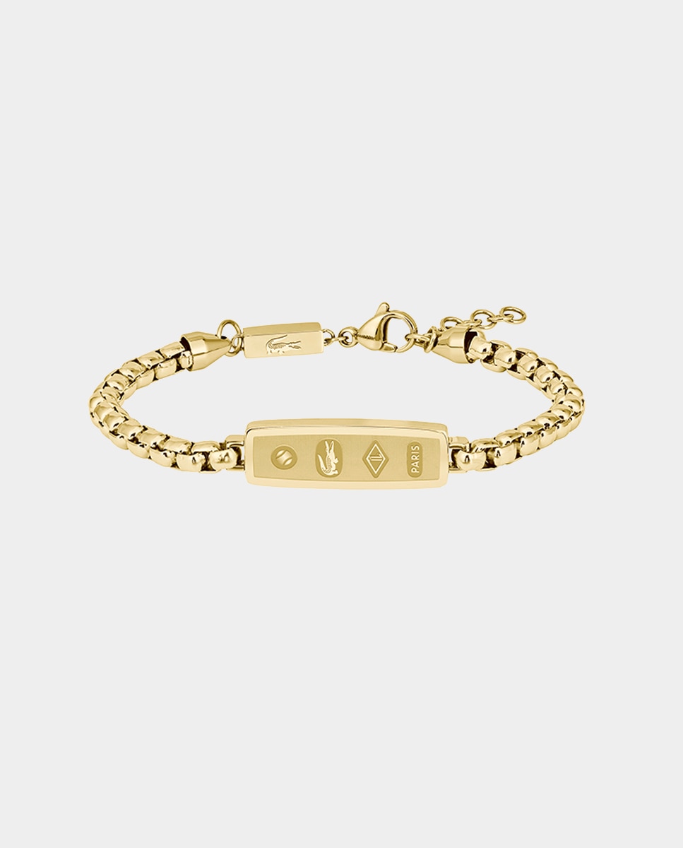 Pulsera District de acero - Lacoste - Dorado Dorado-1