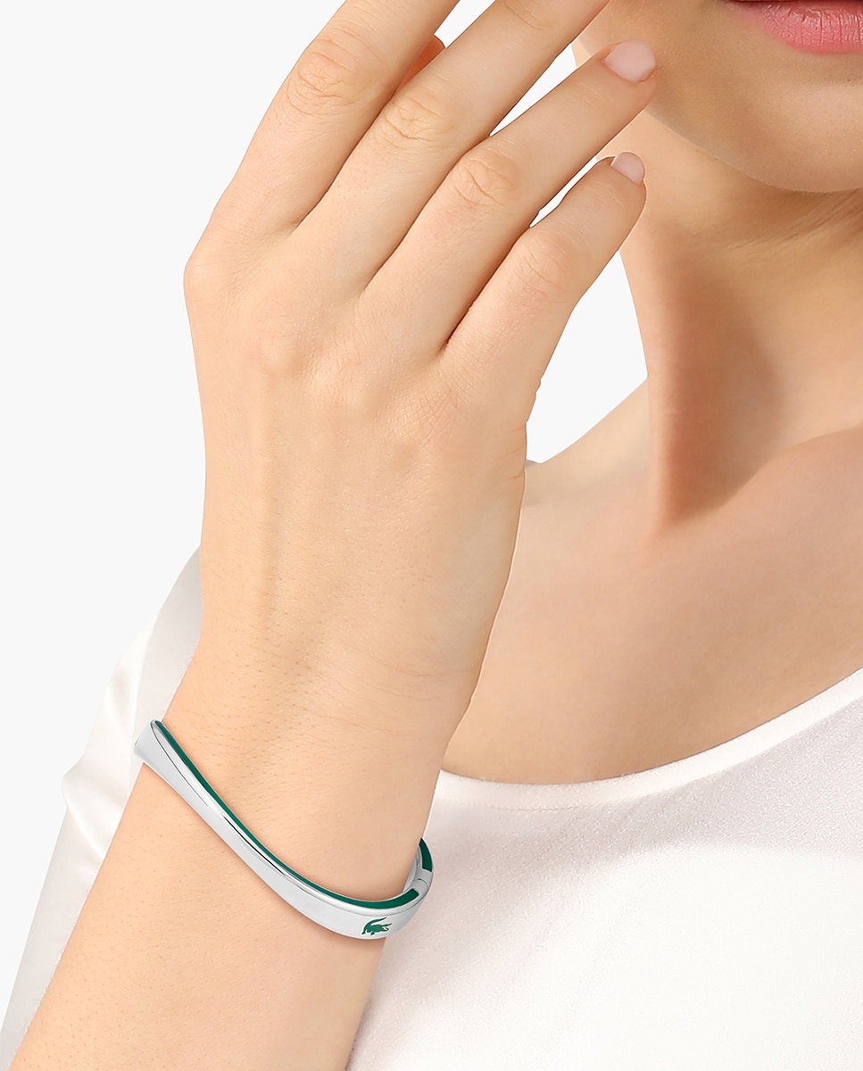Pulsera Glori de acero - Lacoste - Verde Verde-4