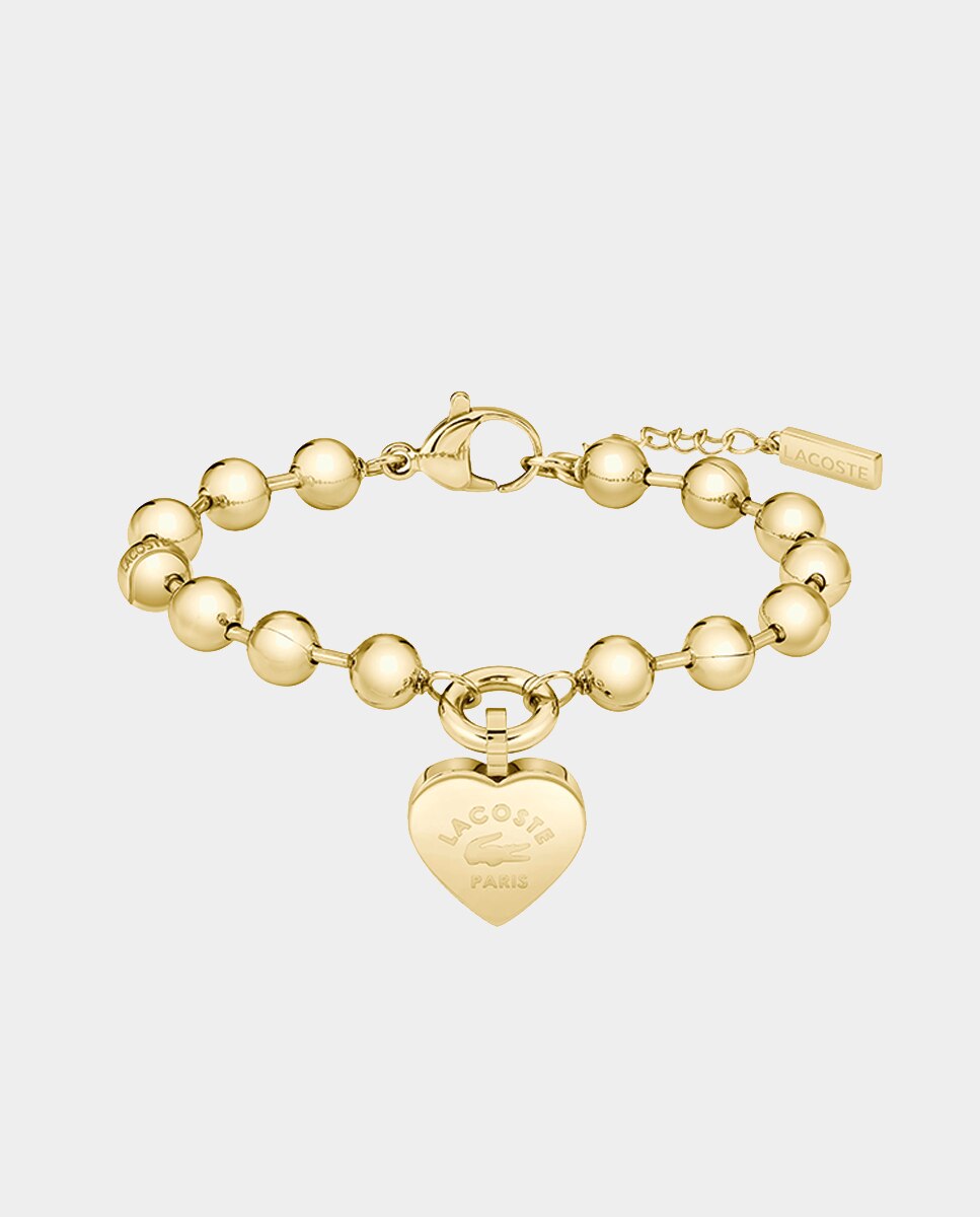 Pulsera Love My Croc de acero - Lacoste - Dorado Dorado-1