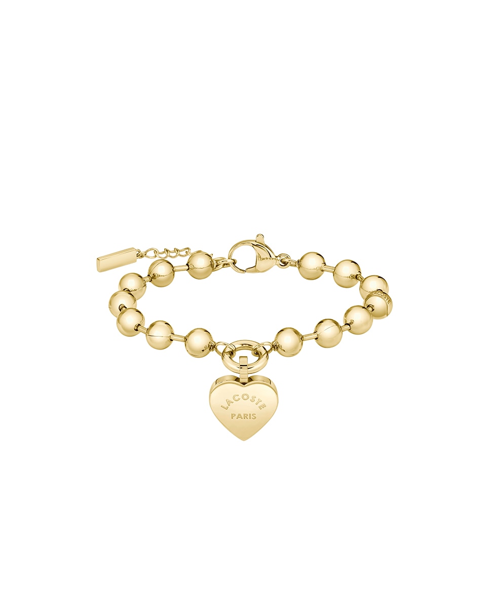 Pulsera Love My Croc de acero - Lacoste - Dorado Dorado-3