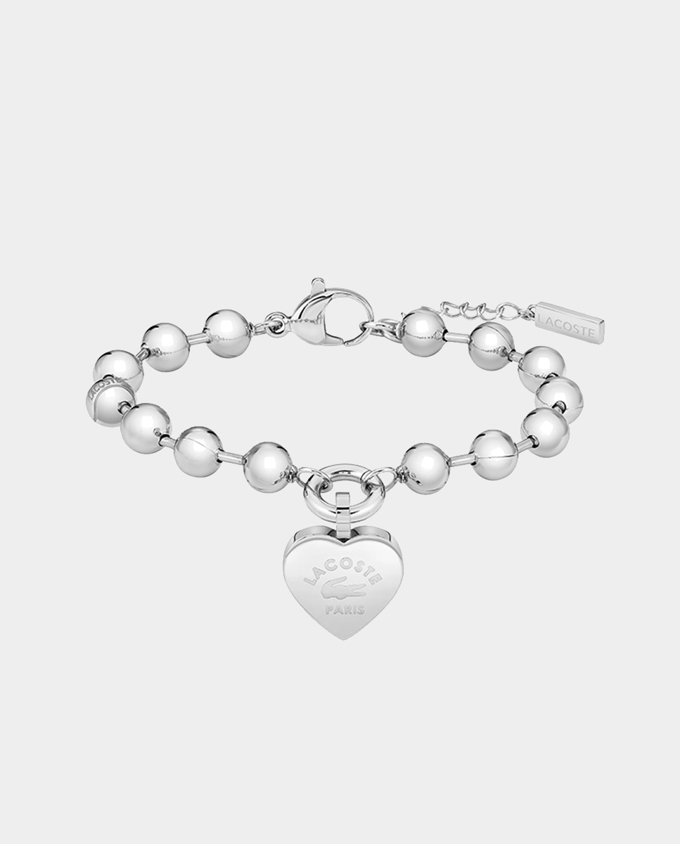 Pulsera Love My Croc de acero - Lacoste - Plateado Plateado-1