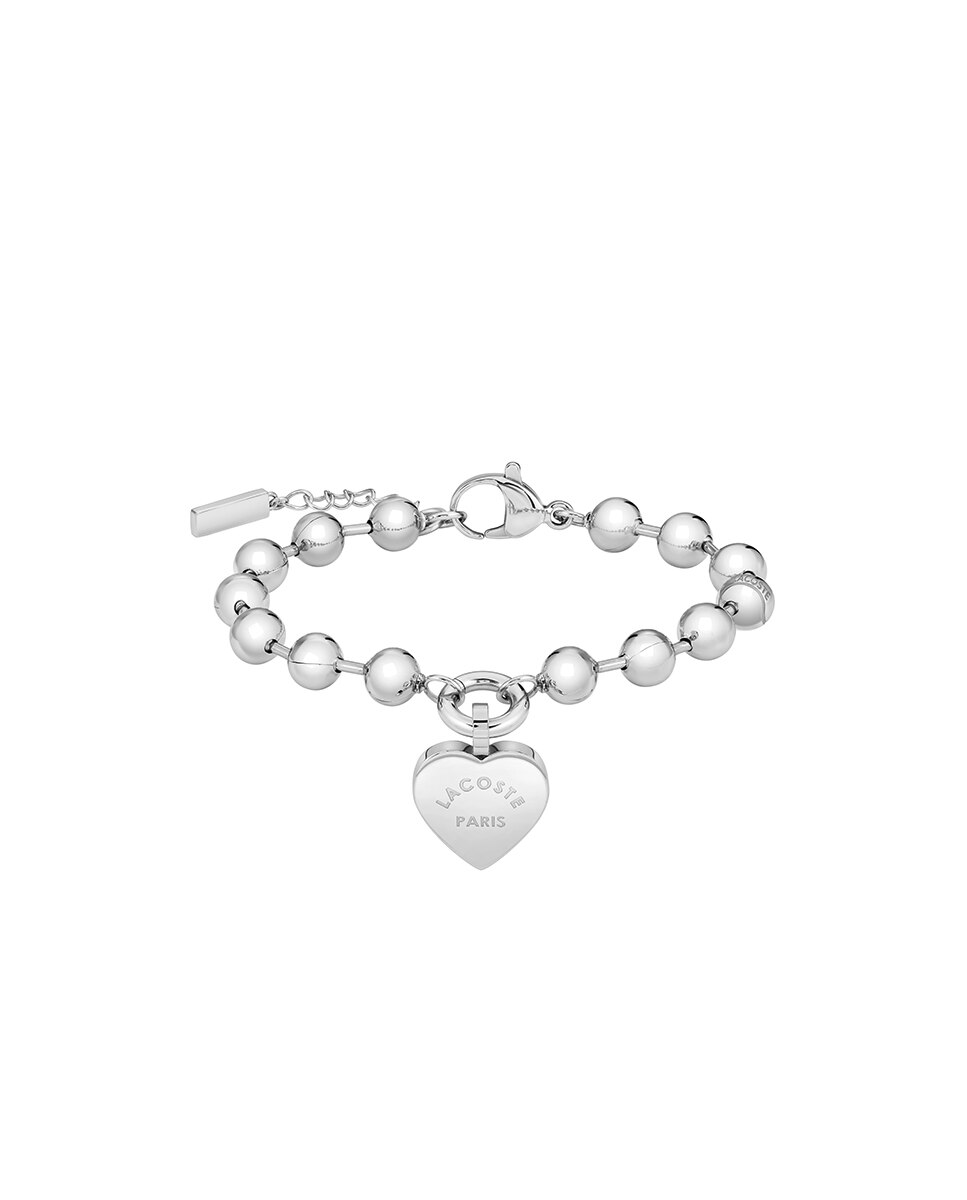 Pulsera Love My Croc de acero - Lacoste - Plateado Plateado-3