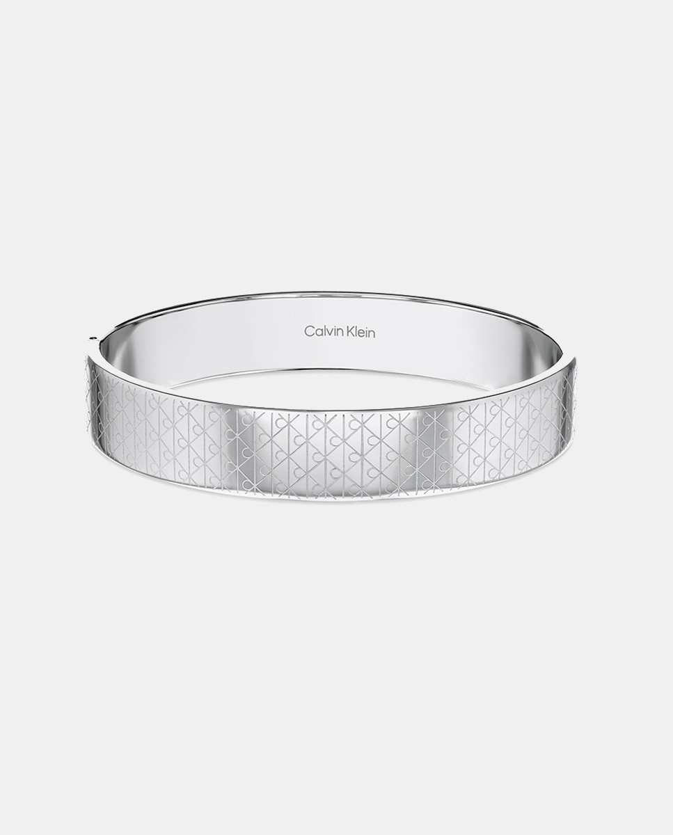 Imagen 0 de Pulsera Ck Iconic Essentials de acero Plateado