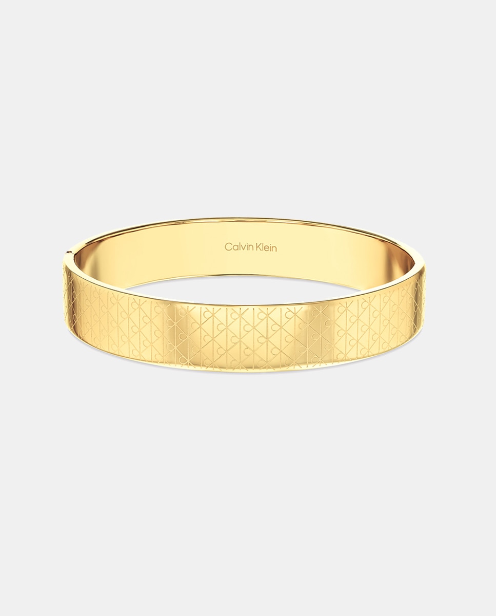 Imagen 0 de Pulsera Ck Iconic Essentials de acero dorado Dorado
