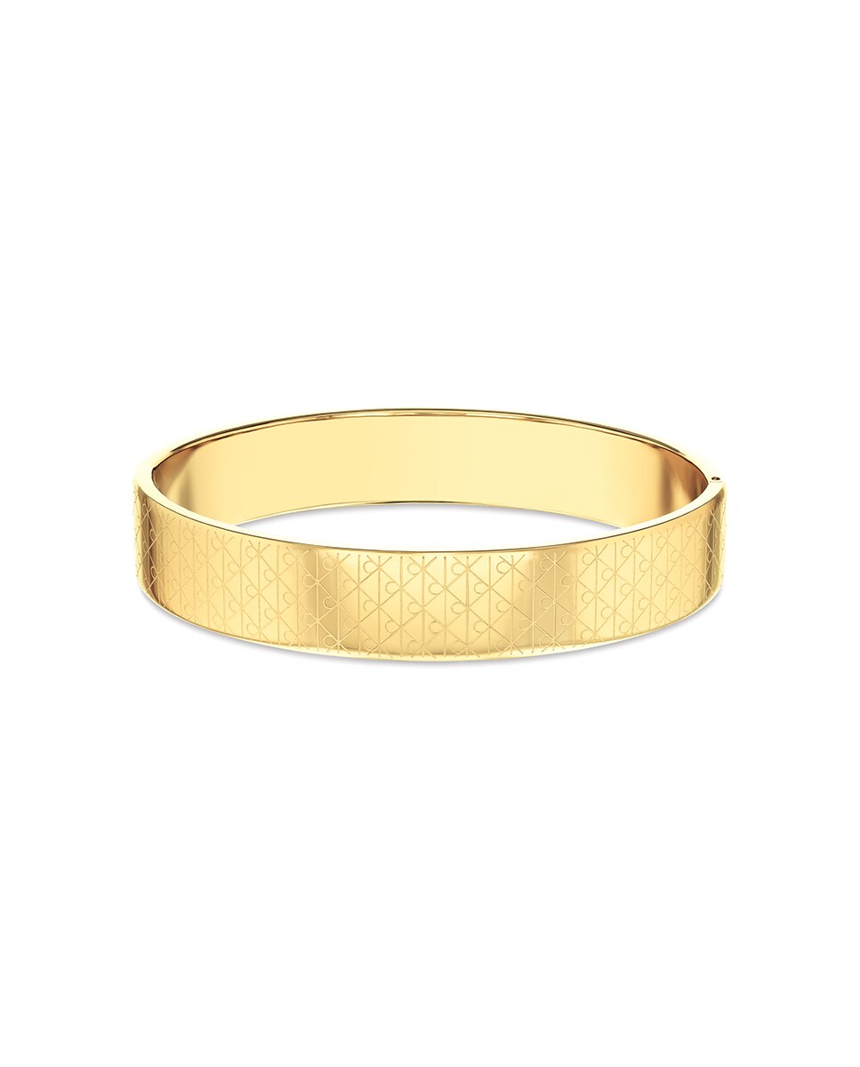 Pulsera Ck Iconic Essentials de acero - Calvin Klein - Dorado Dorado-2