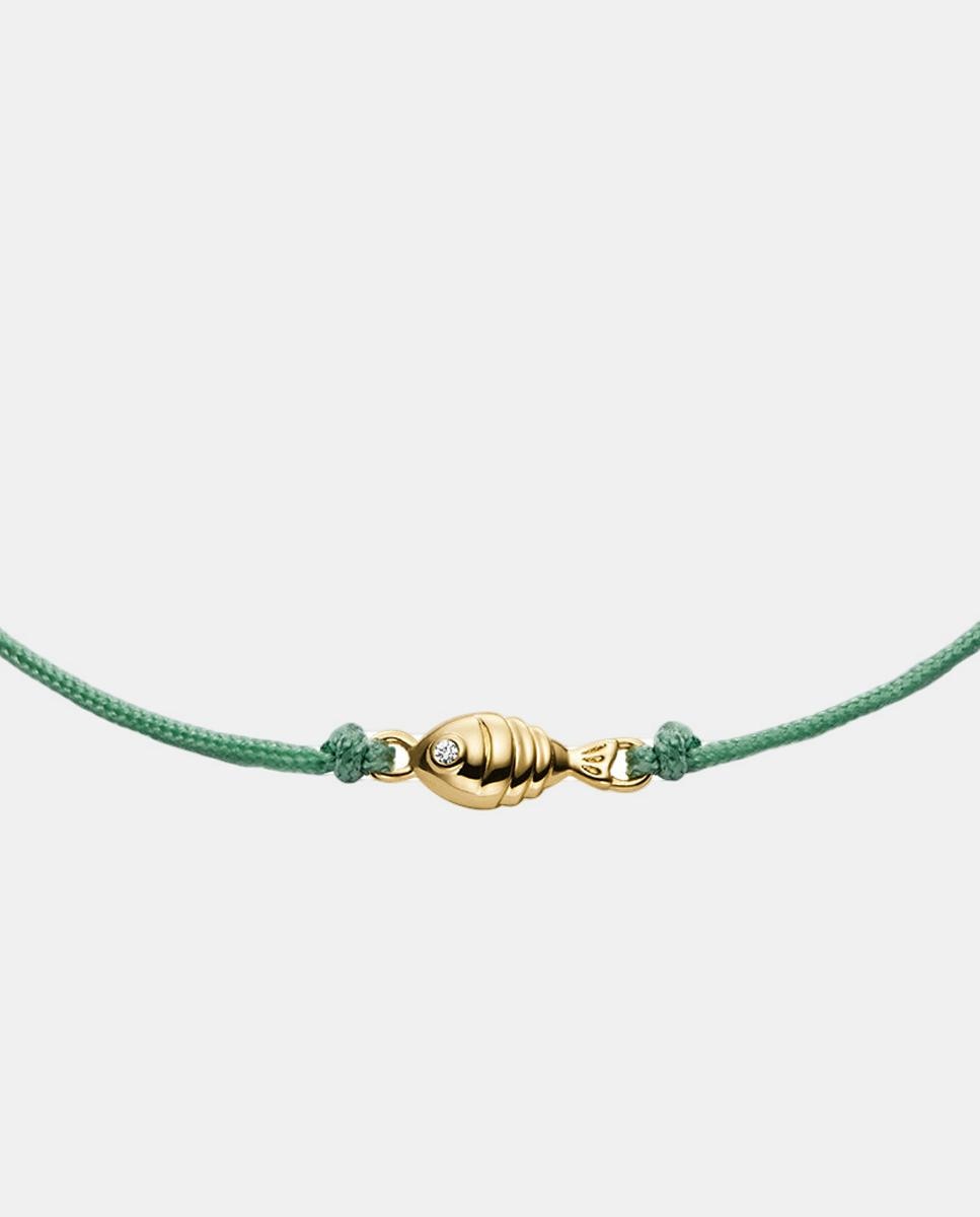 Imagem 0 de Pulseiras Sutton com cordão verde