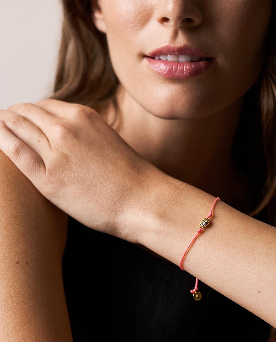 Pulseiras Sutton com cordão coral Coral-4