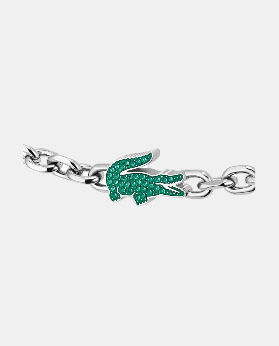 Pulsera de hombre Arthor de acero y cristal - Lacoste - Verde Verde-2