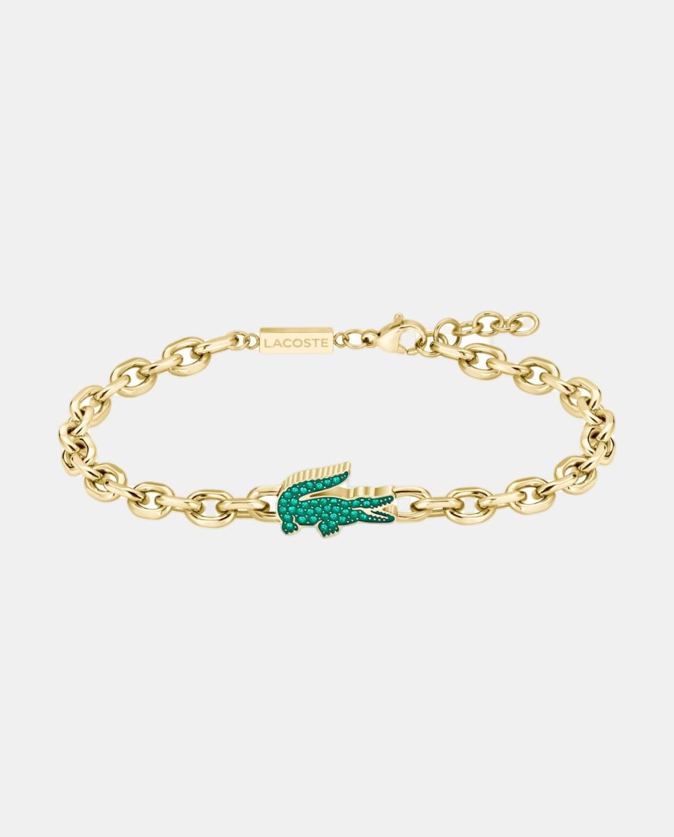 Pulsera de hombre Arthor de acero y cristal - Lacoste - Verde Verde-1