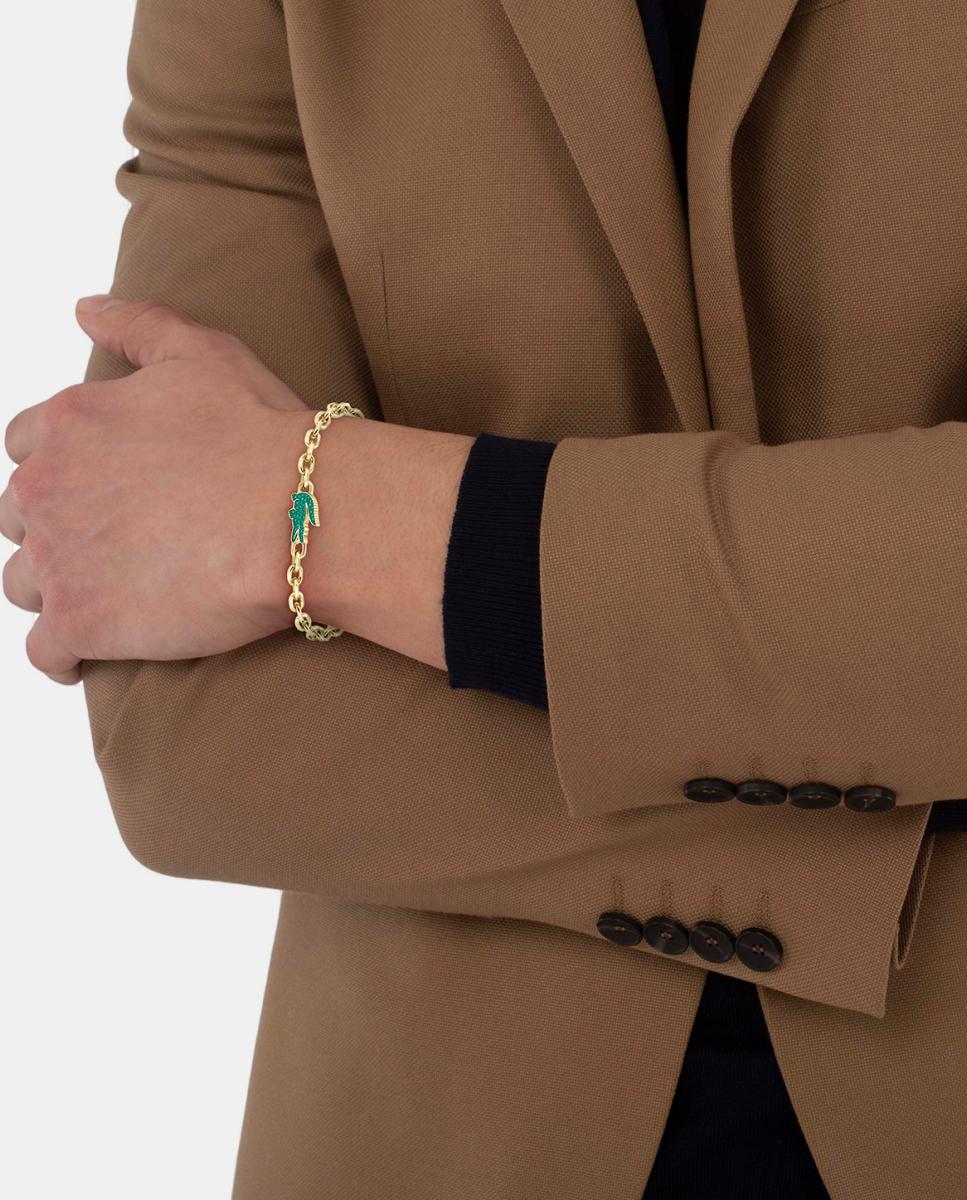 Pulsera de hombre Arthor de acero y cristal - Lacoste - Verde Verde-4