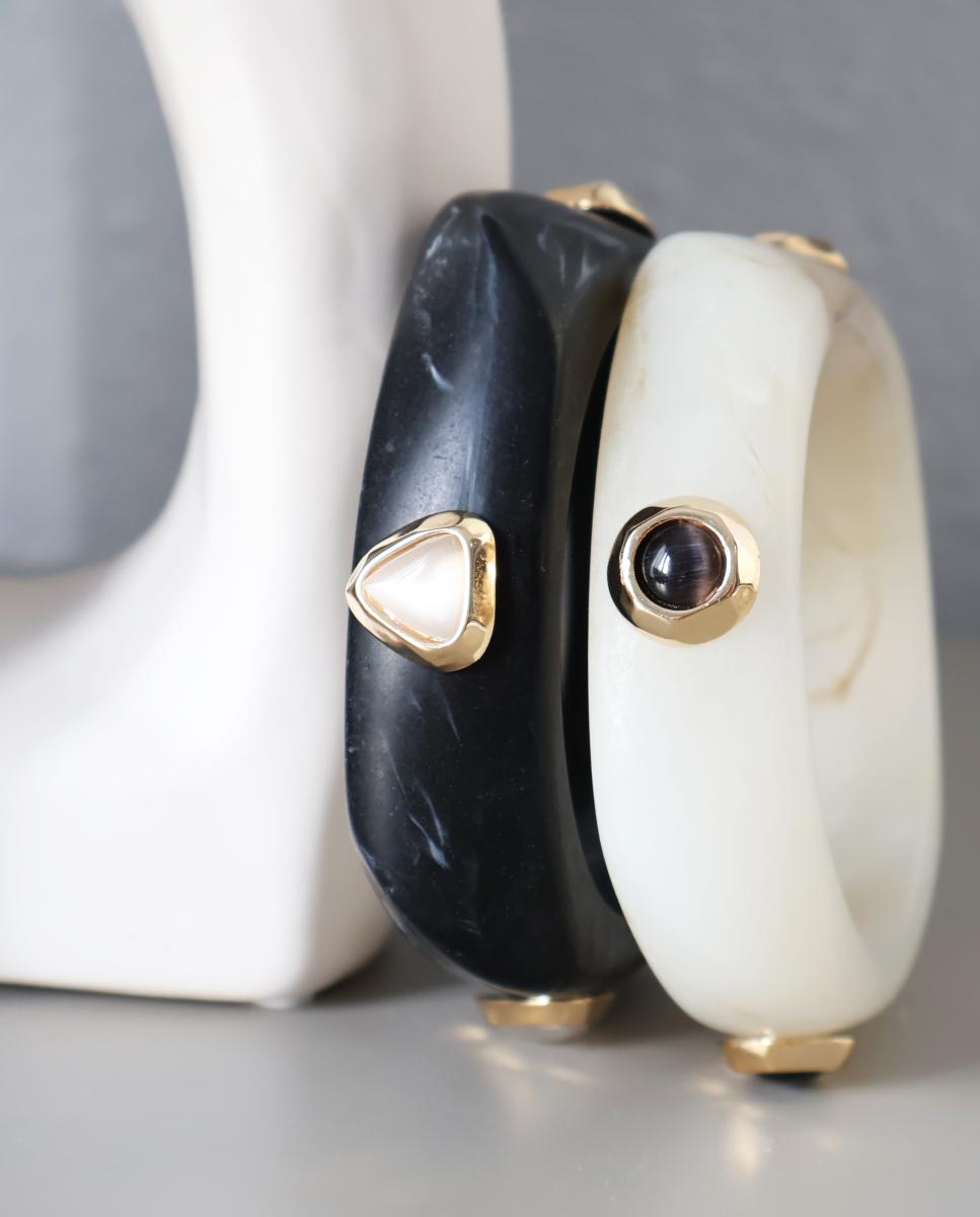 PULSERA MARMOL SAIRA - ÉMOLO - Hielo Hielo-2