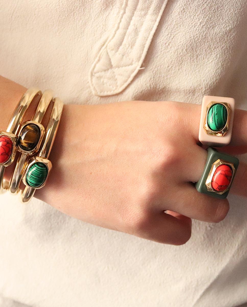 Imagen 4 de BRAZALETE EVENT OVXL OJO DE TIGRE - ÉMOLO - Marrón Marrón