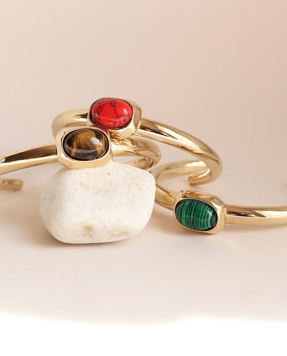 Imagen 5 de BRAZALETE EVENT OVXL OJO DE TIGRE - ÉMOLO - Marrón Marrón