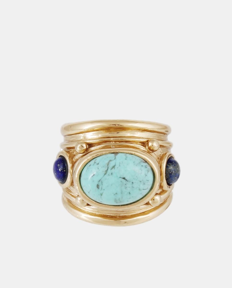 Imagen 0 de Anillo Simone con piedras Azul