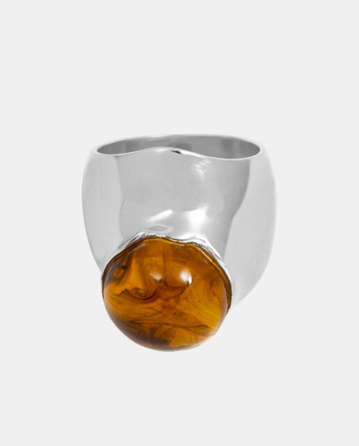 Anillo Bali ámbar