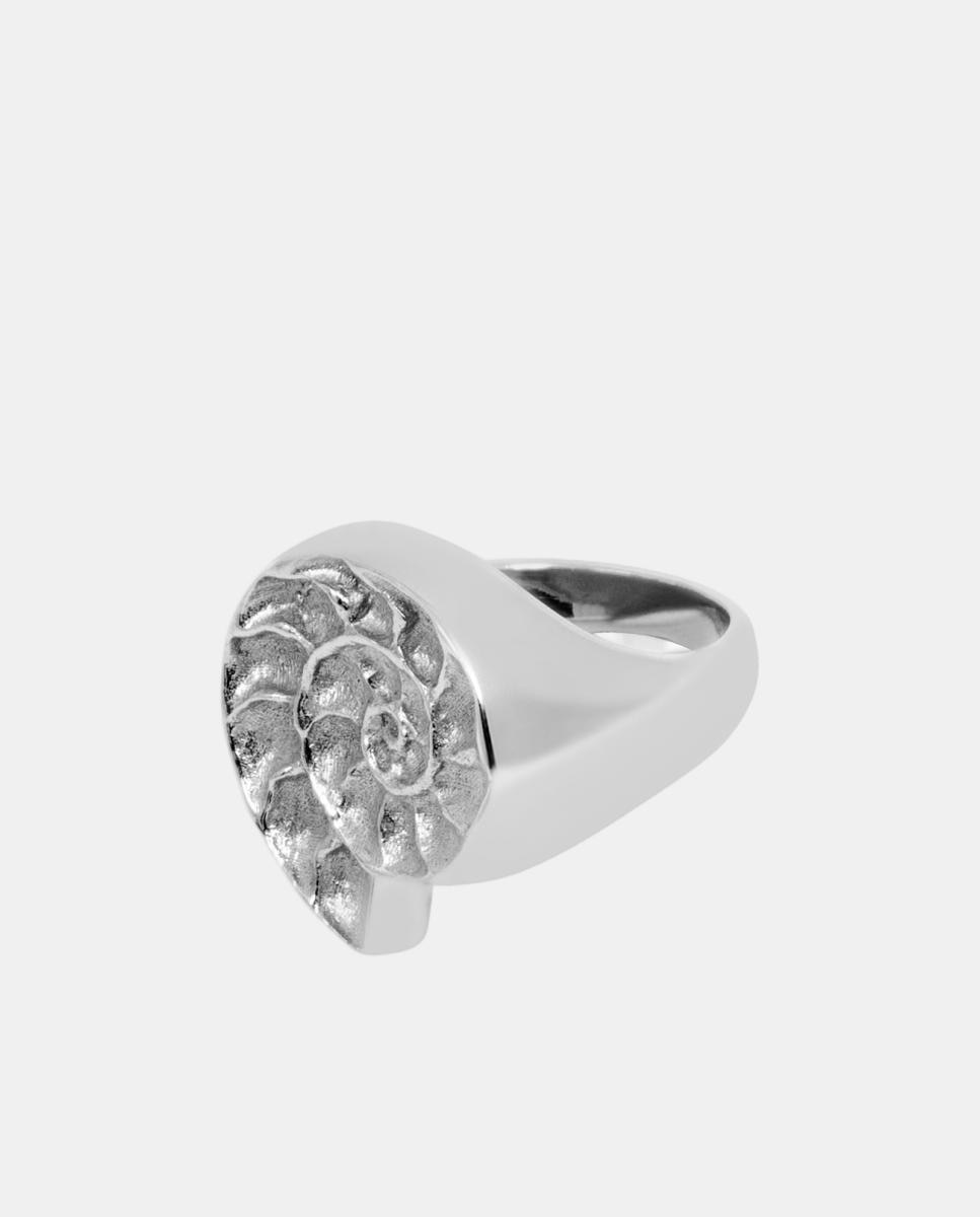 Imagen 0 de Anillo Isola sello Caracola plateado Plateado