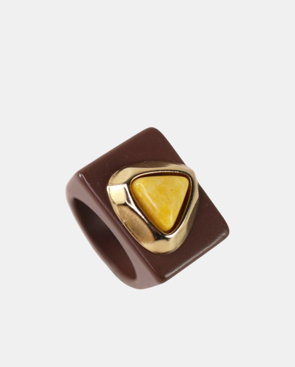 ÉMOLO - Anillo marrón Kenya.