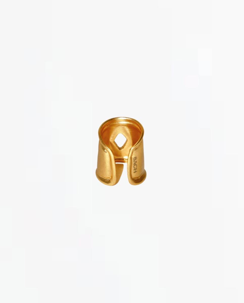 Anillo umbral - SACH Atelier - Dorado Dorado-2