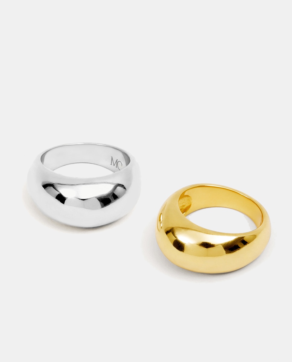 Anillo Icon - Moncollier - Plateado Plateado-2