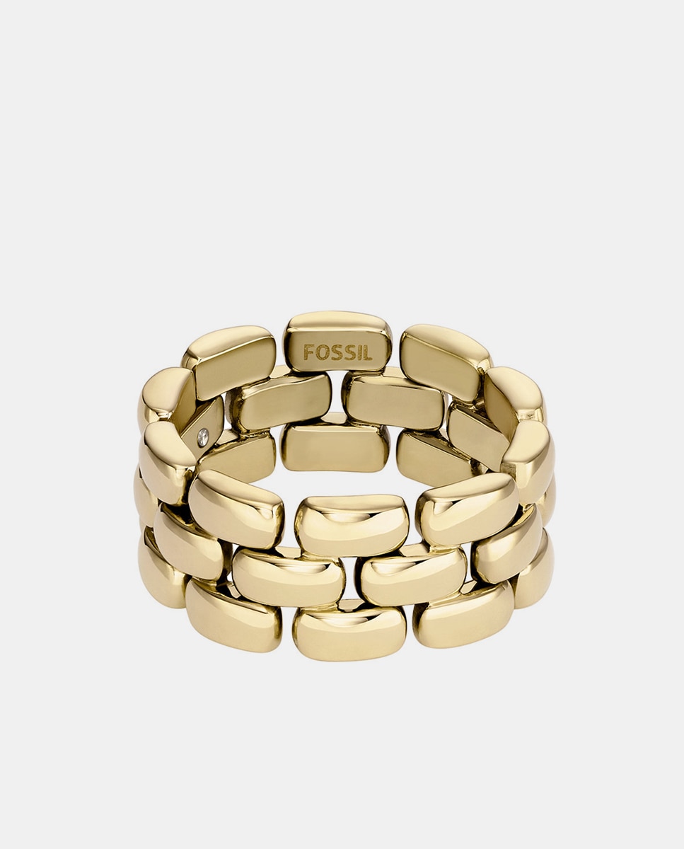Anel Arden Watch Links de Aço - Dourado Ouro-1