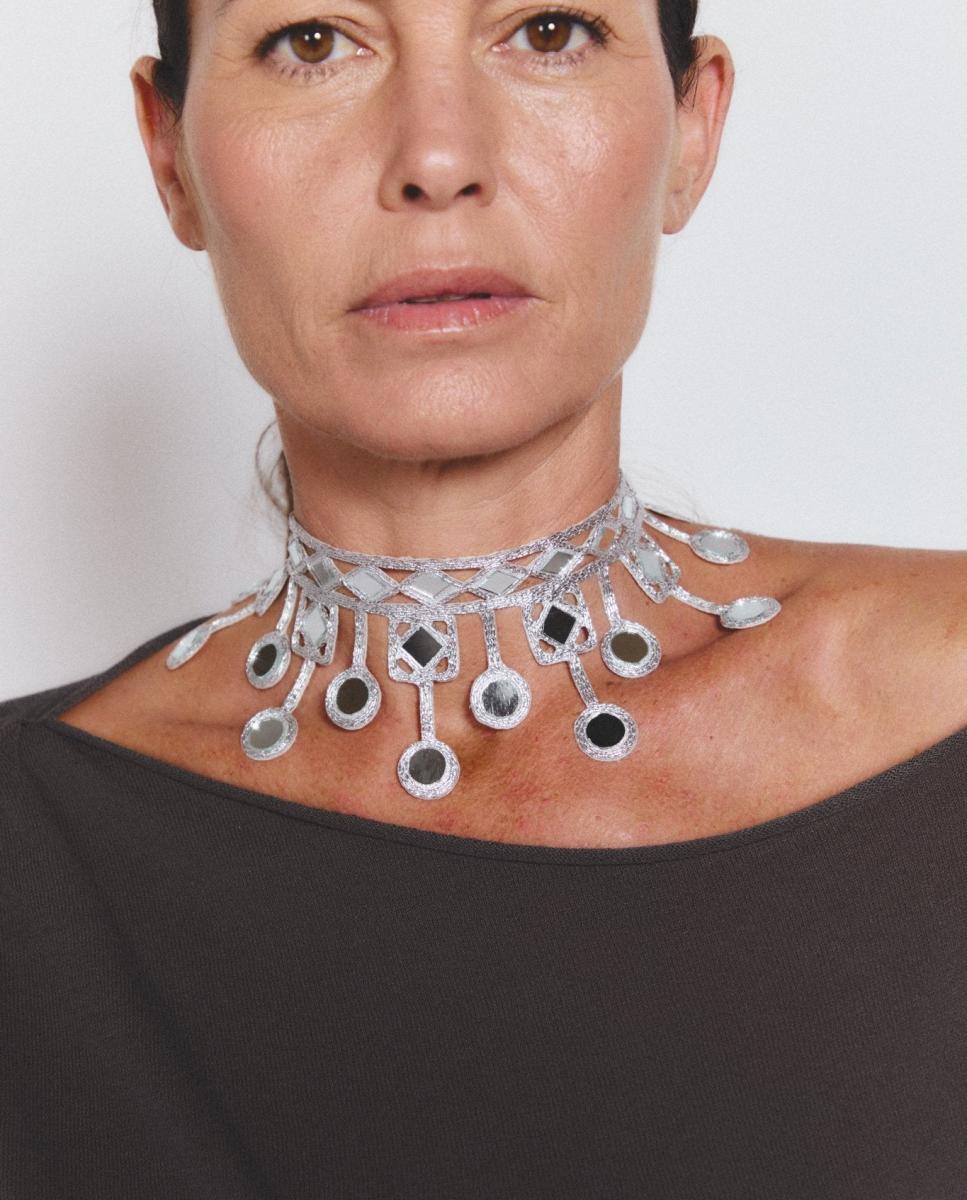 Choker lluvia - SACH Atelier - Plata Plata-4