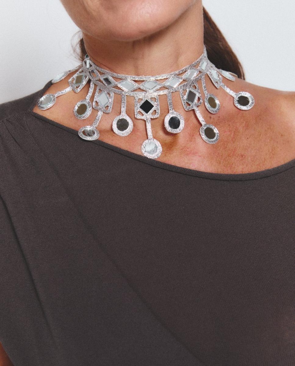 Choker lluvia - SACH Atelier - Plata Plata-5