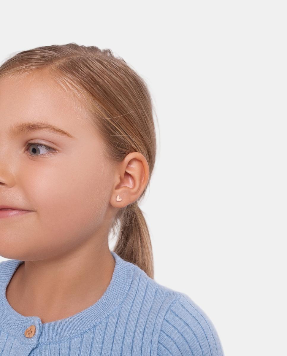 Imagen 3 de Pendientes de niña Ágatha Ruiz de la New Bebé de plata Corazón - Agatha Ruiz de la Prada - Rosa Rosa