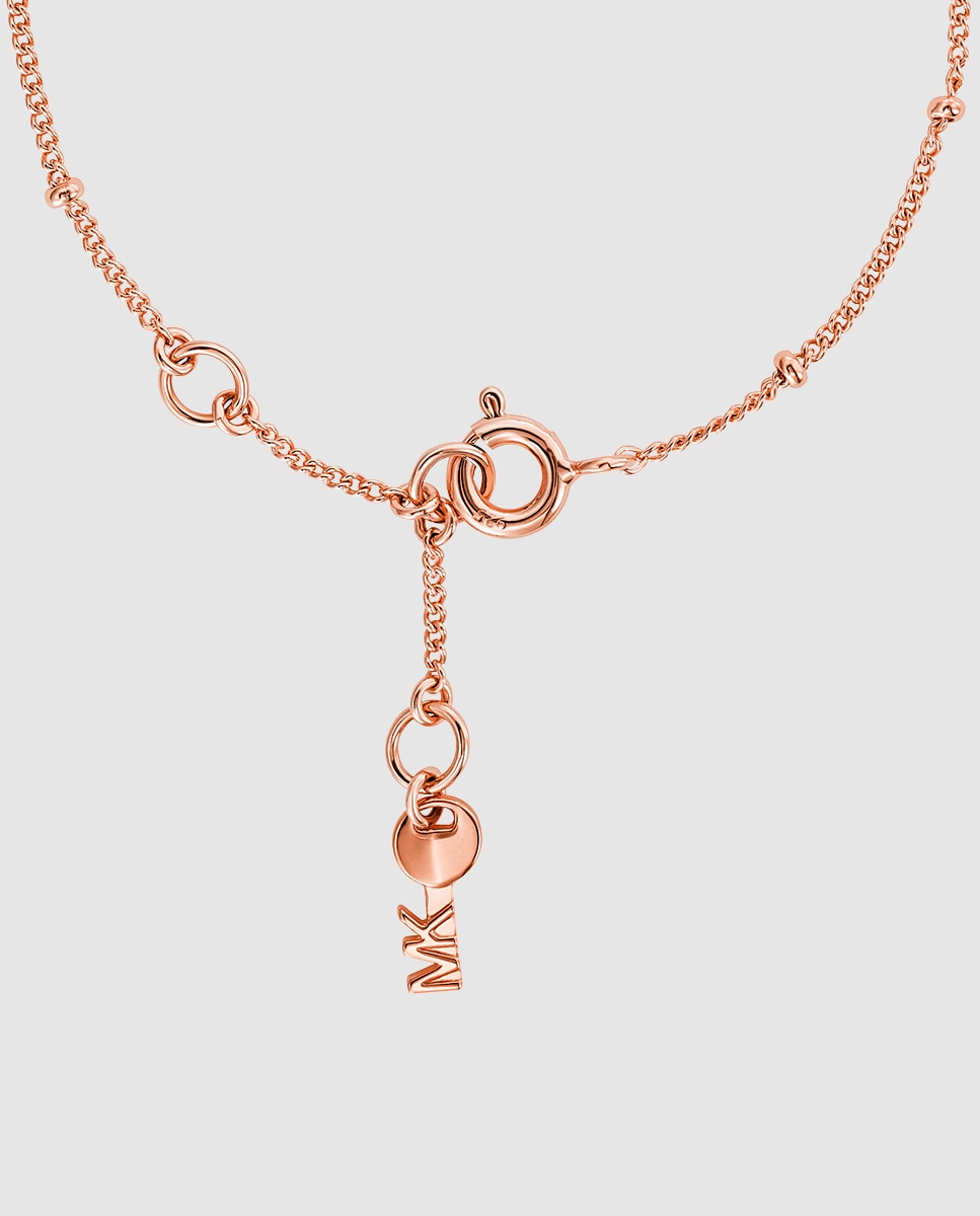 Pulseira Love de Prata - Rosa Rosa-3