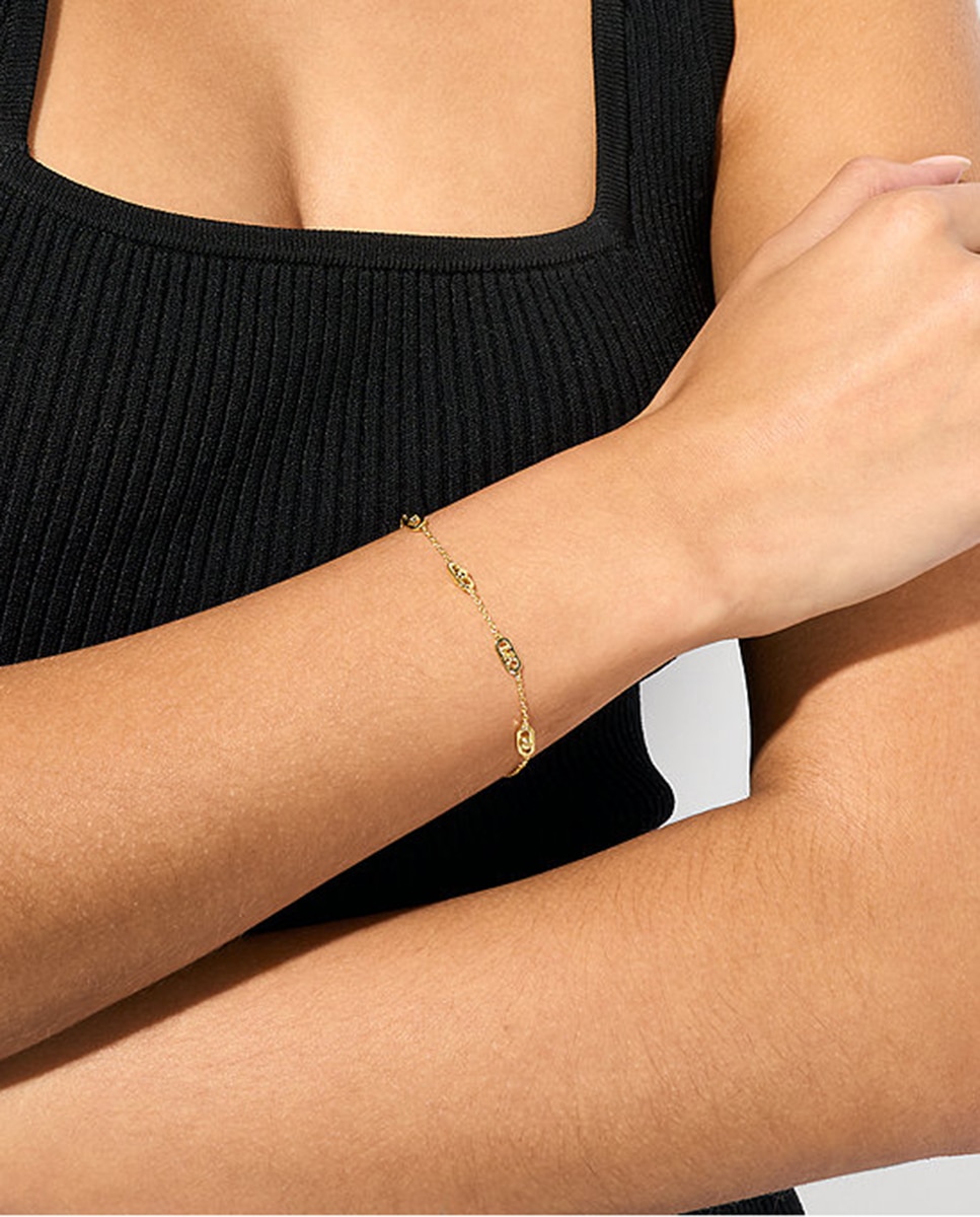 Pulseira Astor Link de Prata Prata-4