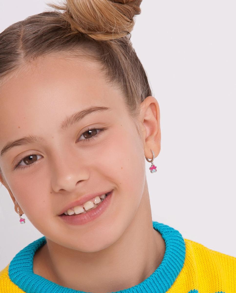 Imagen 3 de Pendientes de aro Diversiones Nube Jana - Agatha Ruiz de la Prada - Multicolor Multicolor