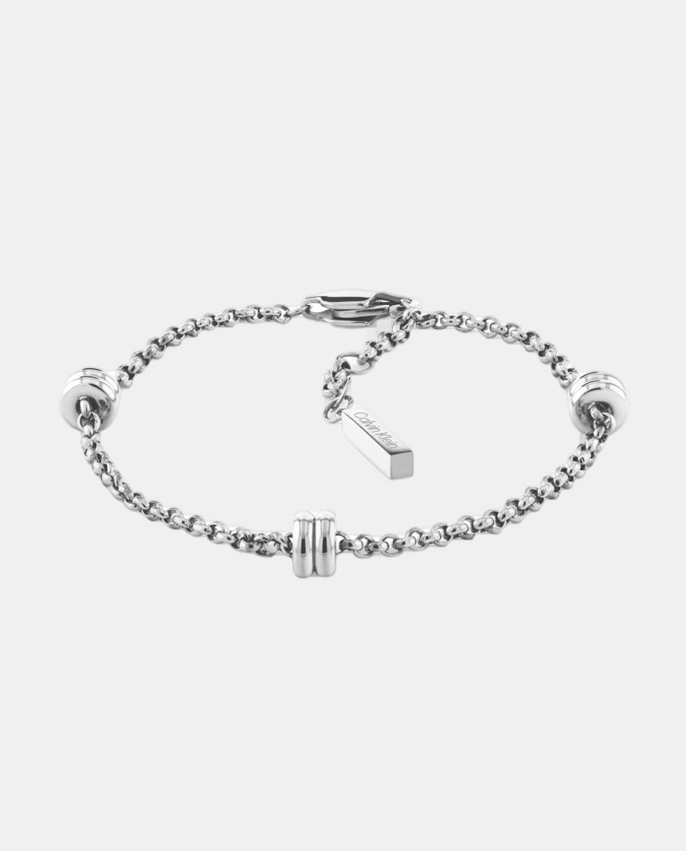 Imagen 1 de Pulsera Duality de acero Plateado