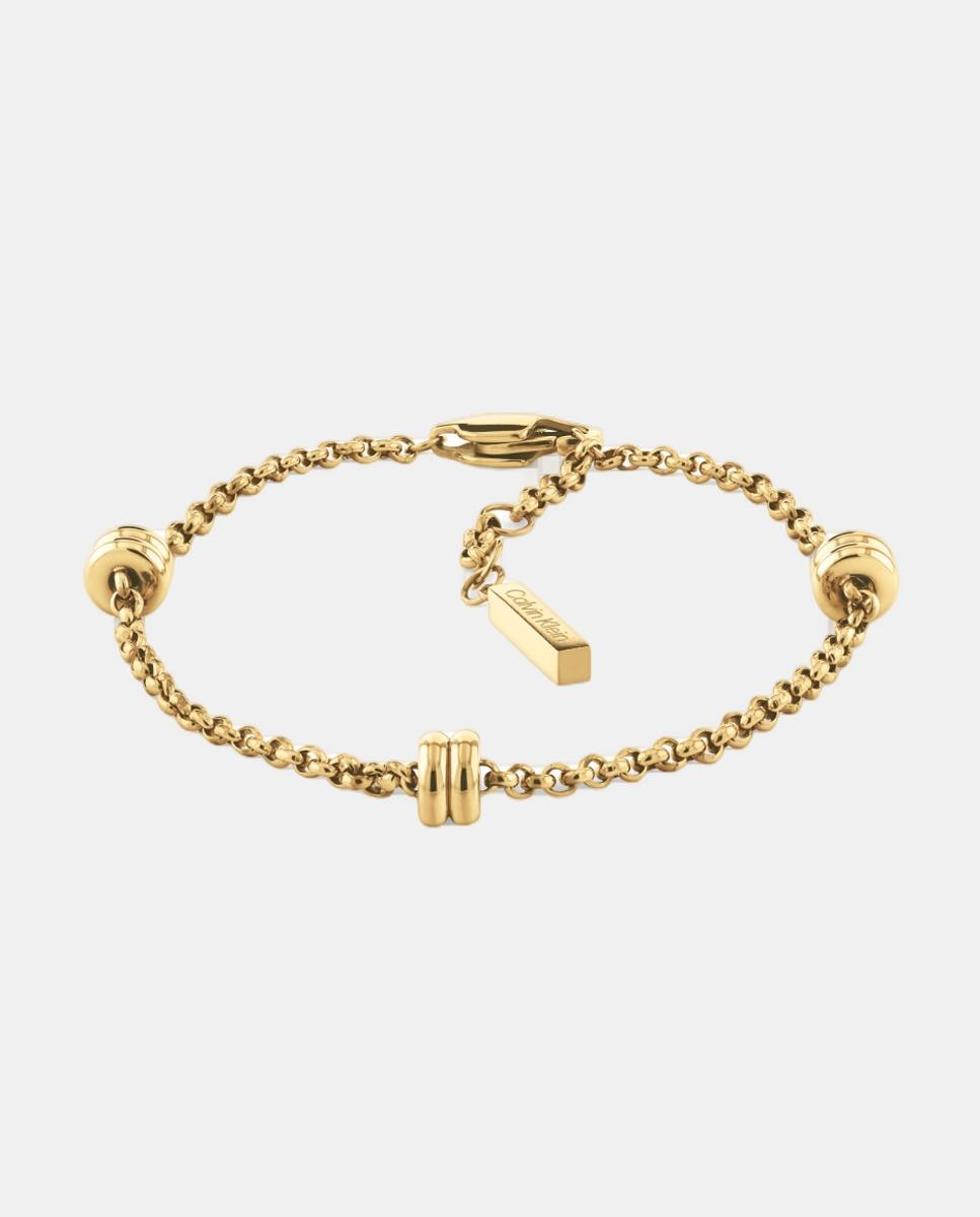Imagen 0 de Pulsera Duality de acero dorado Dorado