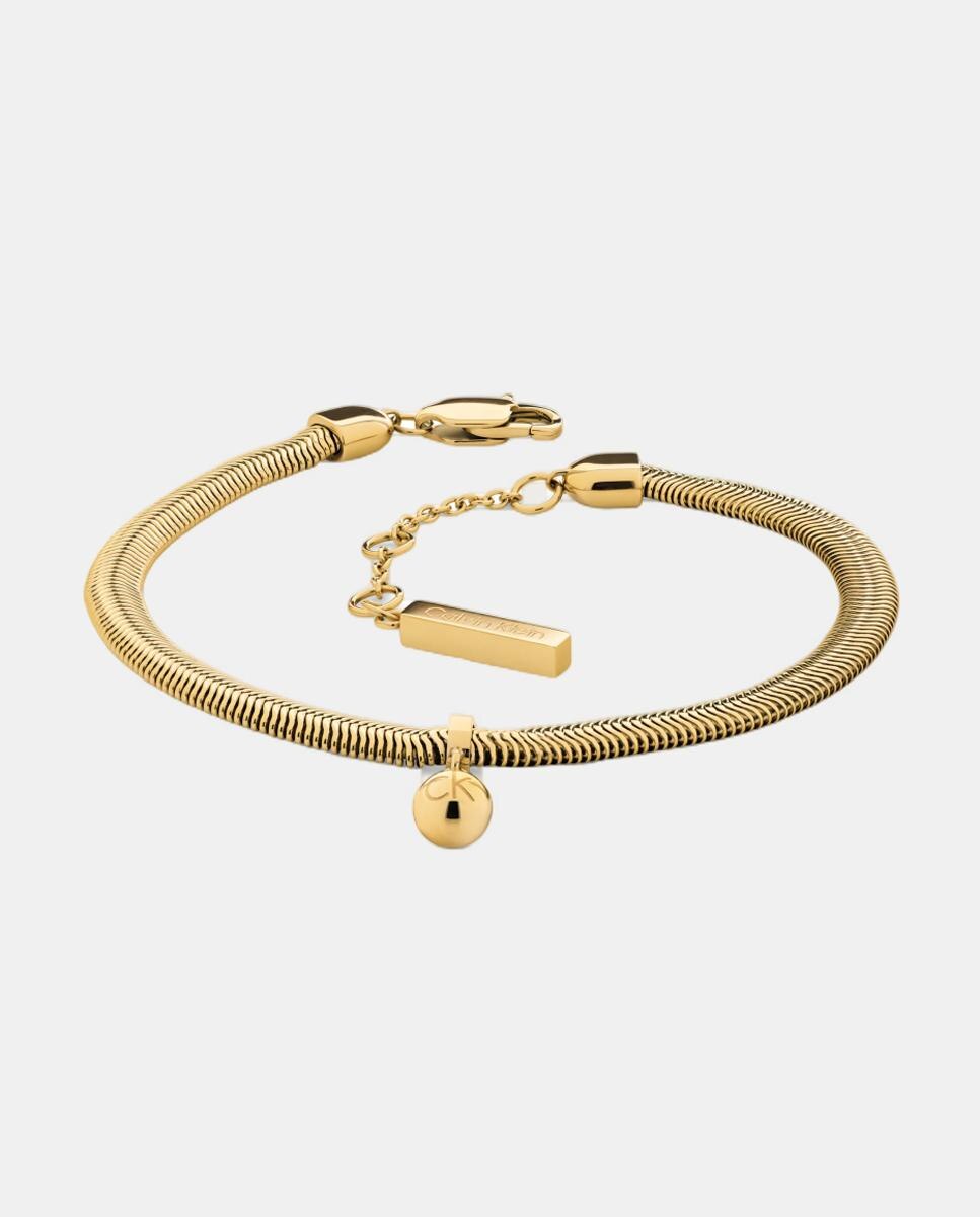 Imagen 2 de Pulsera Layered de acero y colgante - Calvin Klein - Dorado Dorado