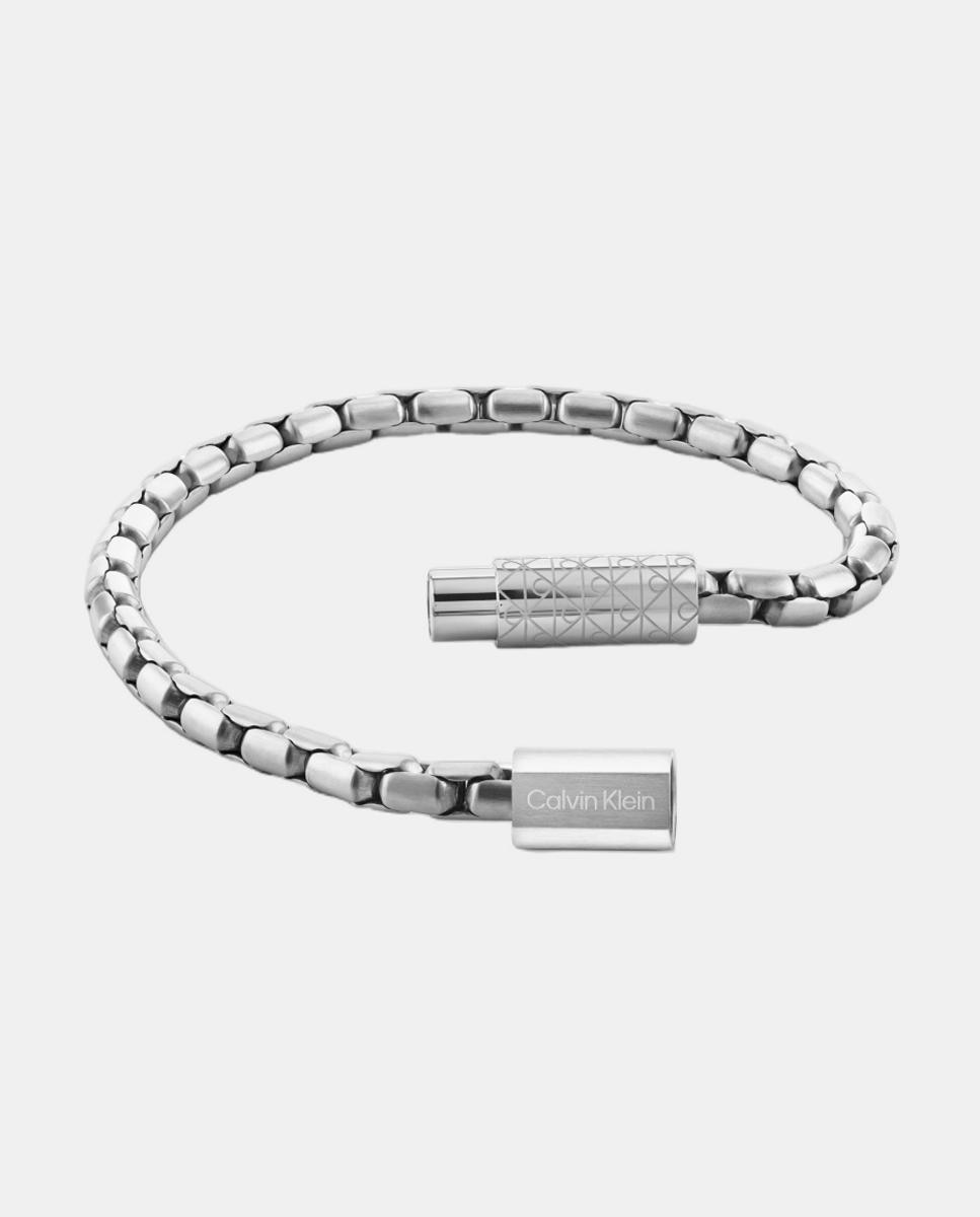 Pulseira Contoured Barrel 35100094 Prateado-2
