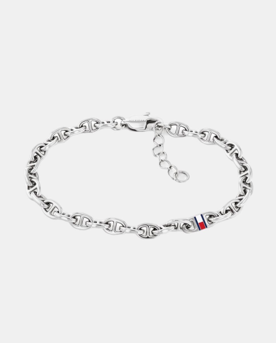 Pulsera Marina de acero y esmalte - Tommy Hilfiger - Plateado Plateado-1