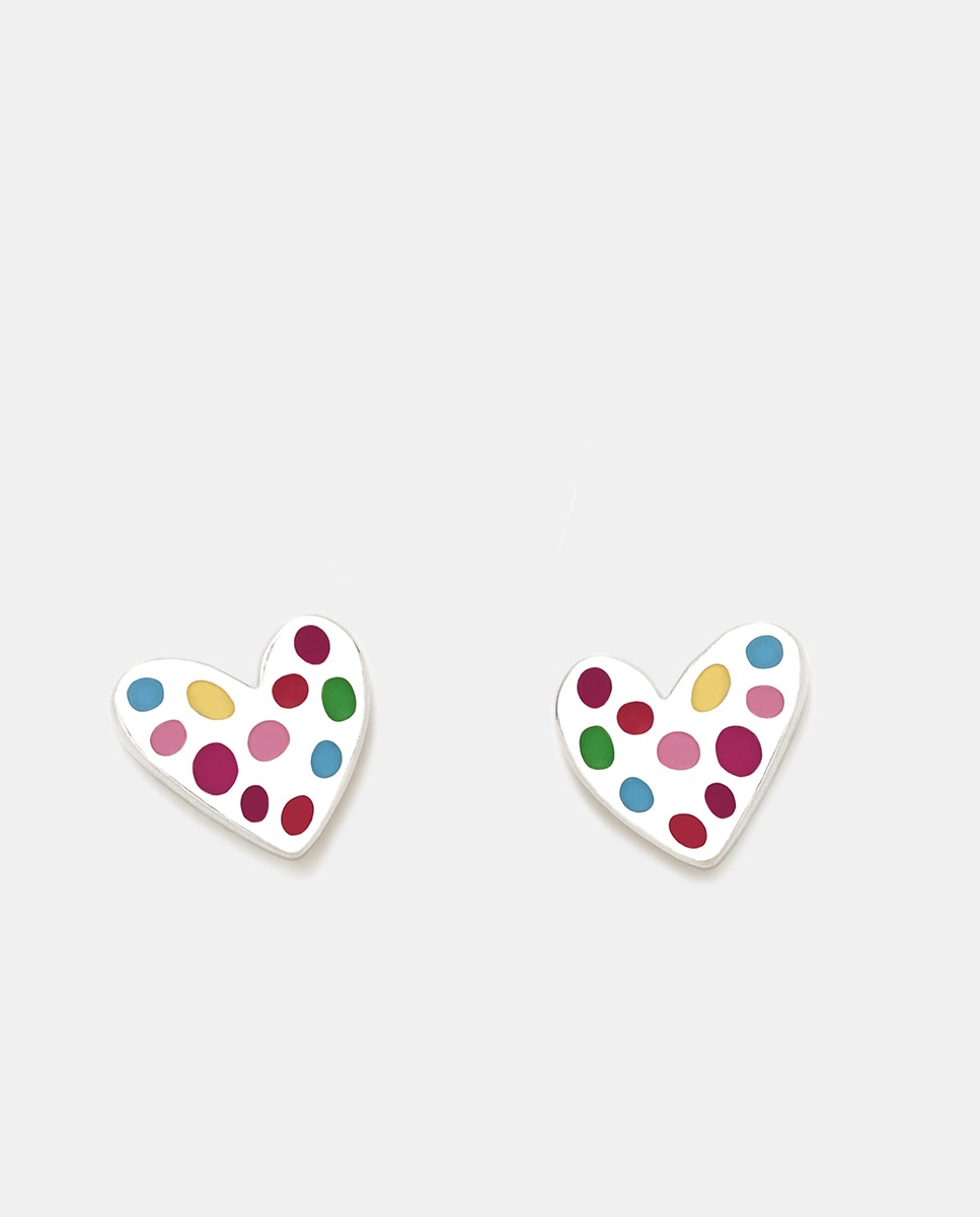 Imagen 0 de Pendientes Pecas de plata y madreperla Multicolor
