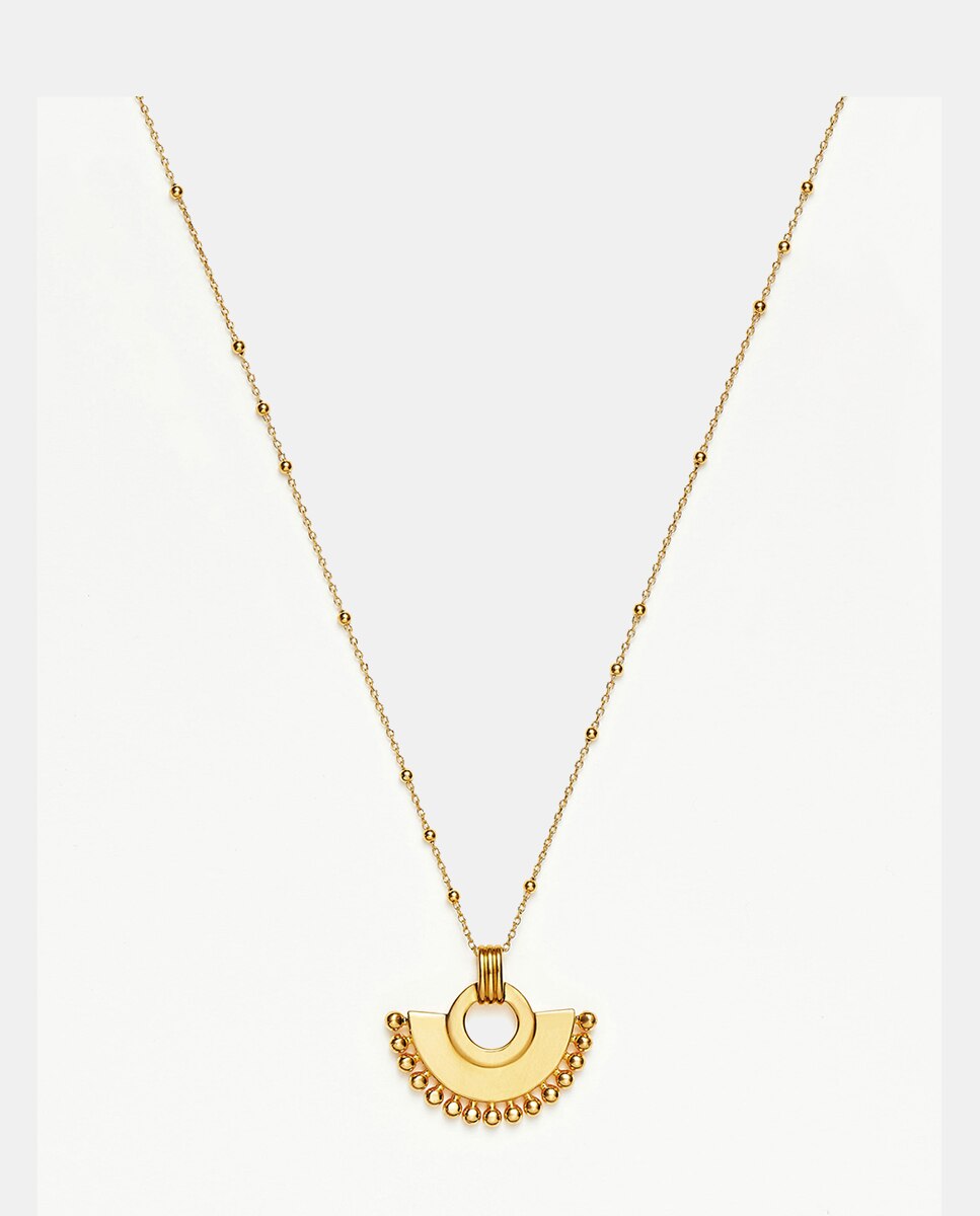 Imagen 0 de Collar Abanico Zenyu dorado Oro