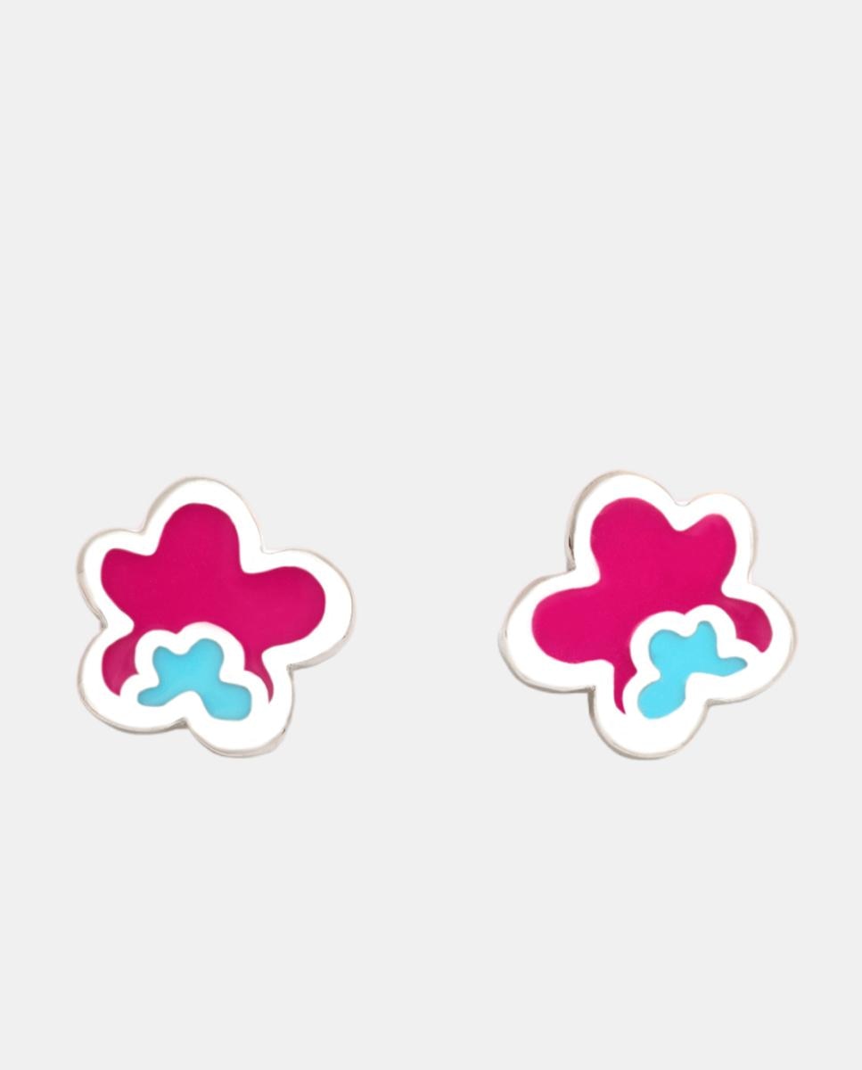 Imagen 0 de Pendientes Diversiones Nubes topos Multicolor