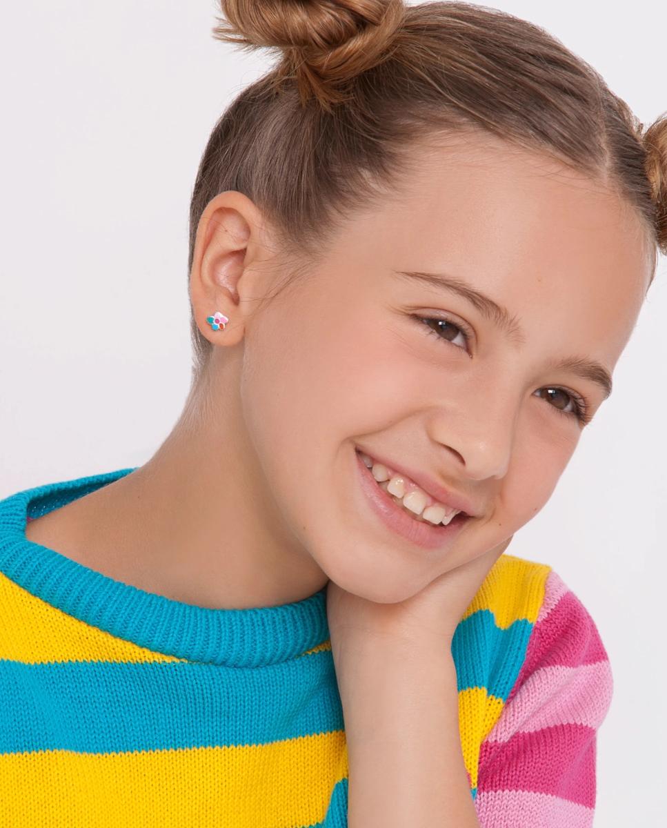Imagen 3 de Pendientes Diversiones Nubes Jana - Agatha Ruiz de la Prada - Multicolor Multicolor