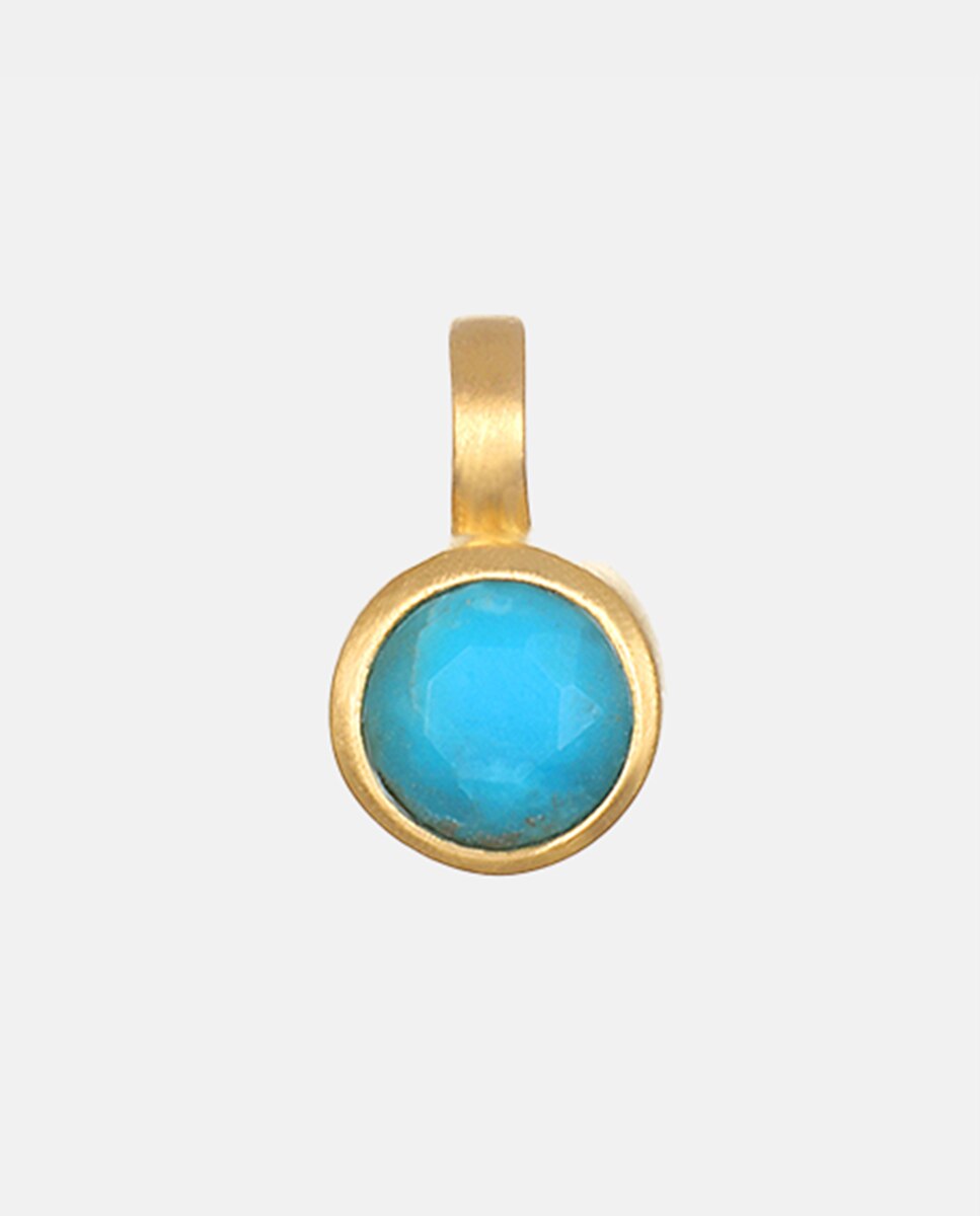 Imagen 0 de Charm Turquesa dorado Turquesa